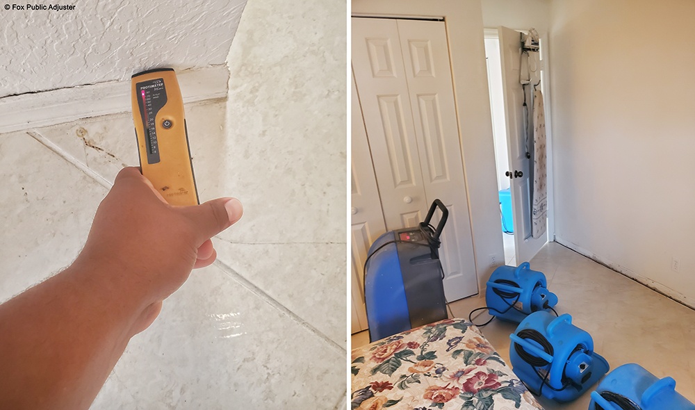 Removing water damage in Fort Lauderdale