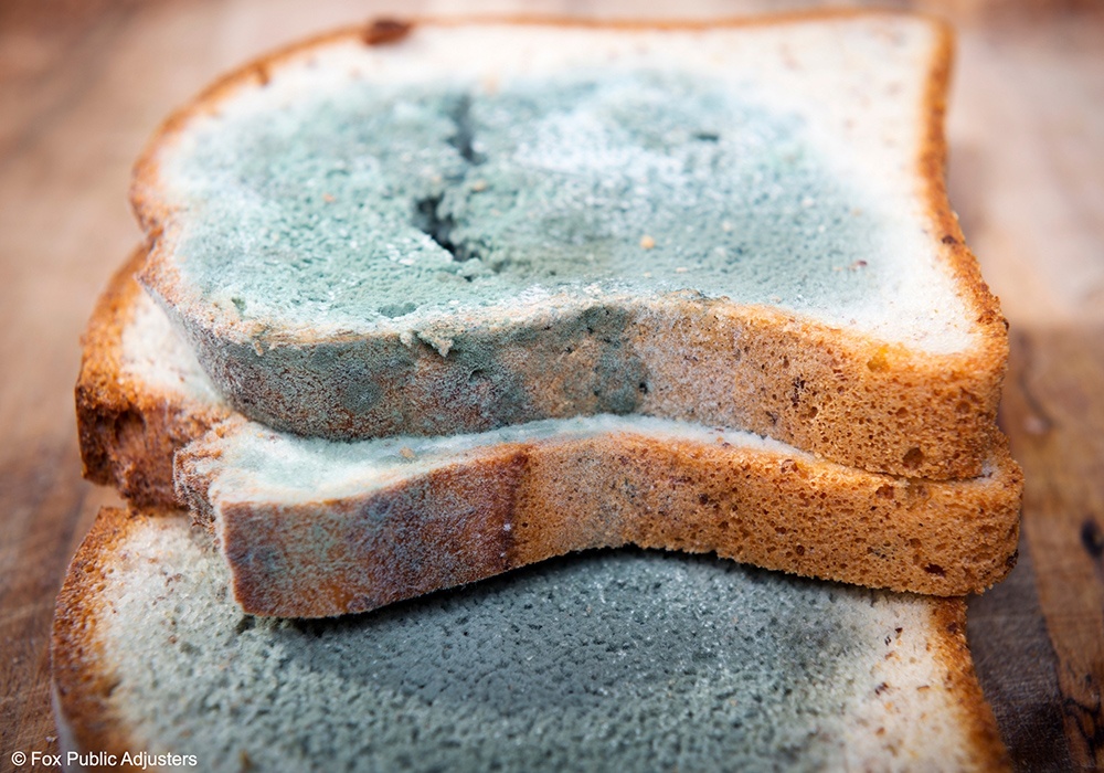 Moldy bread in a Boca Raton home