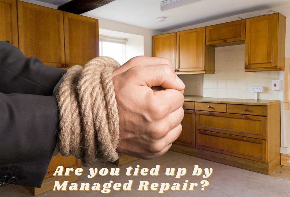 Managed repair is one insurance claim adjuster secret tactics