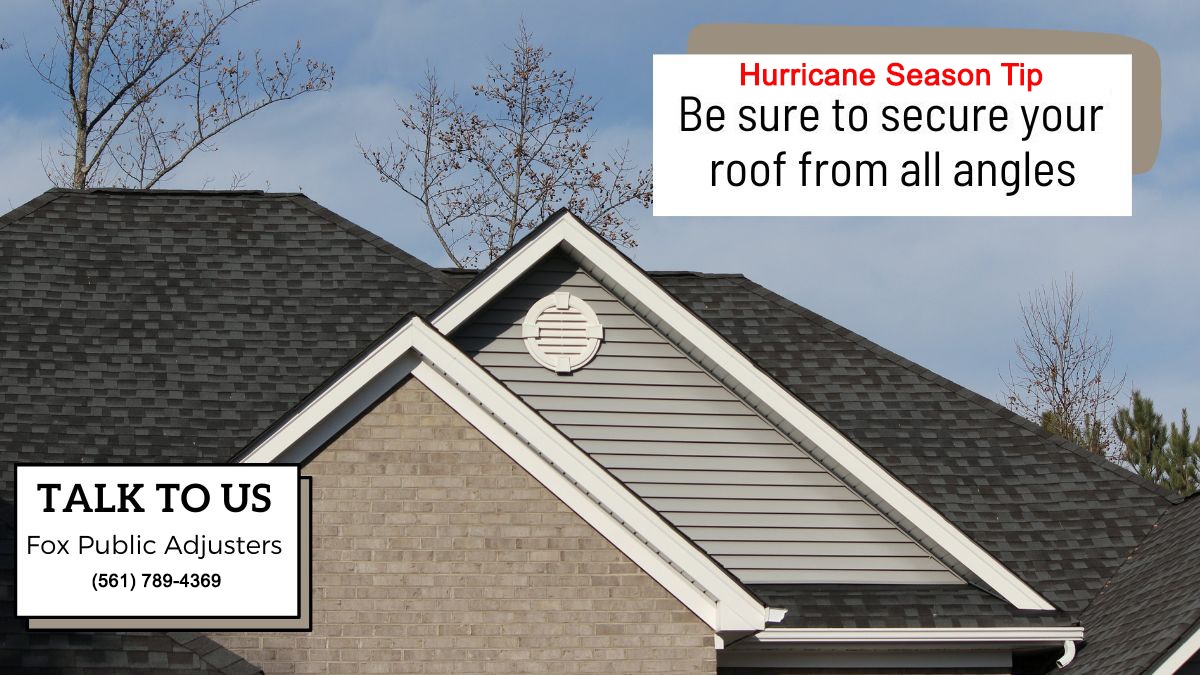 Avoid home damage with these important tips from a South Florida public insurance adjuster